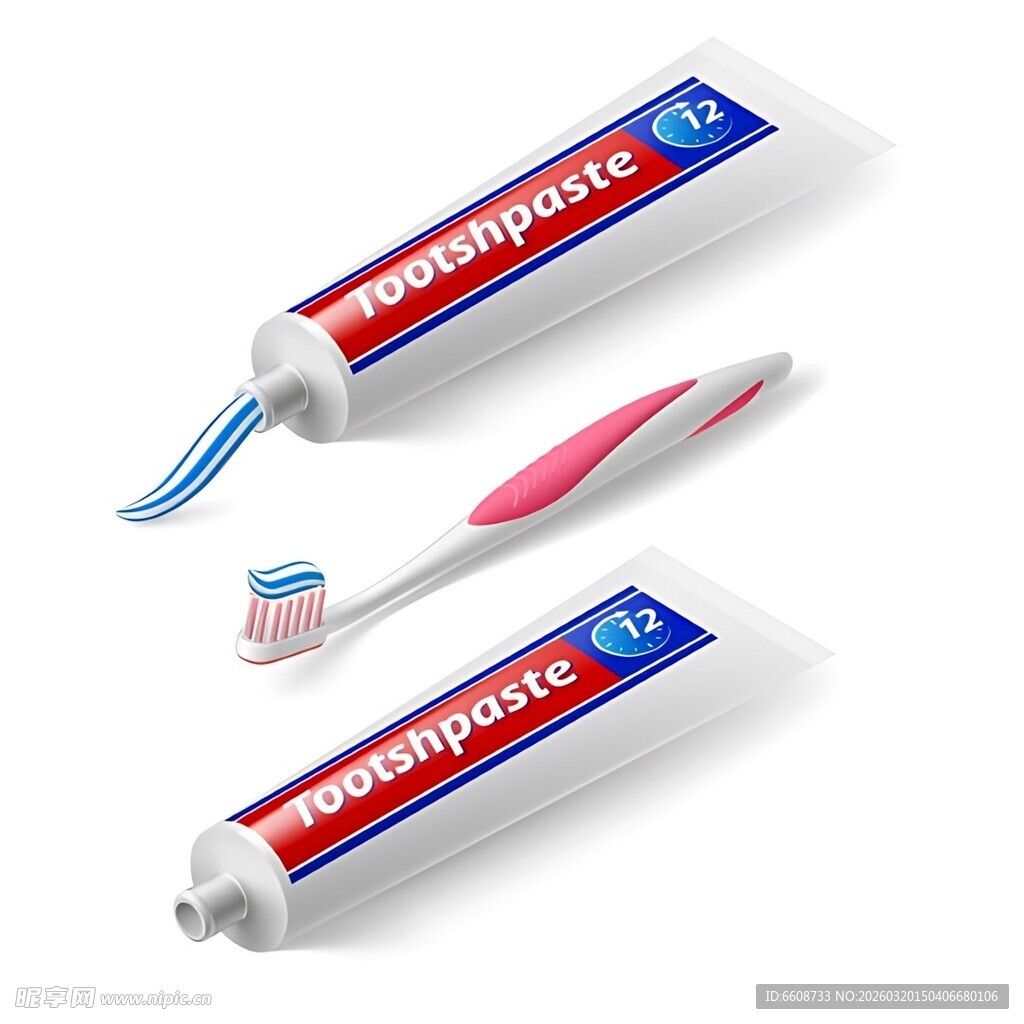 高露洁牙膏与牙刷套装