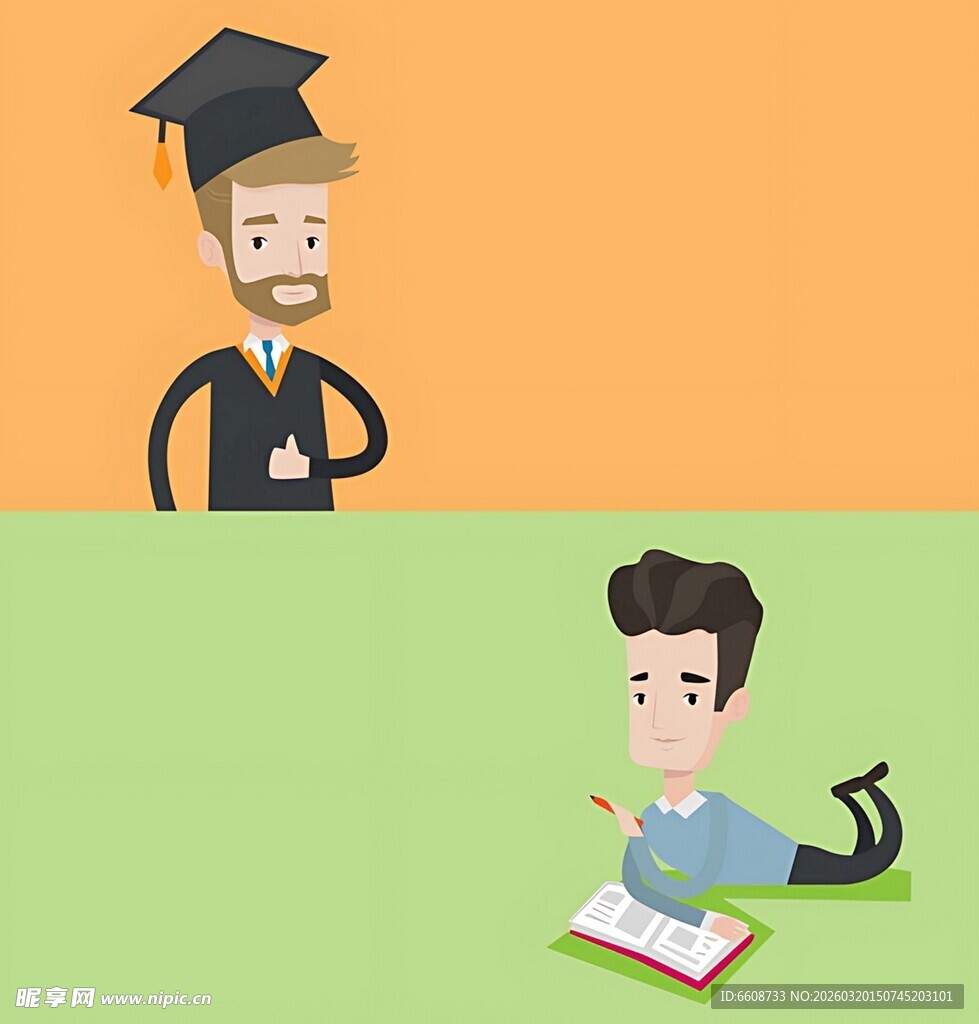 毕业前后的不同状态