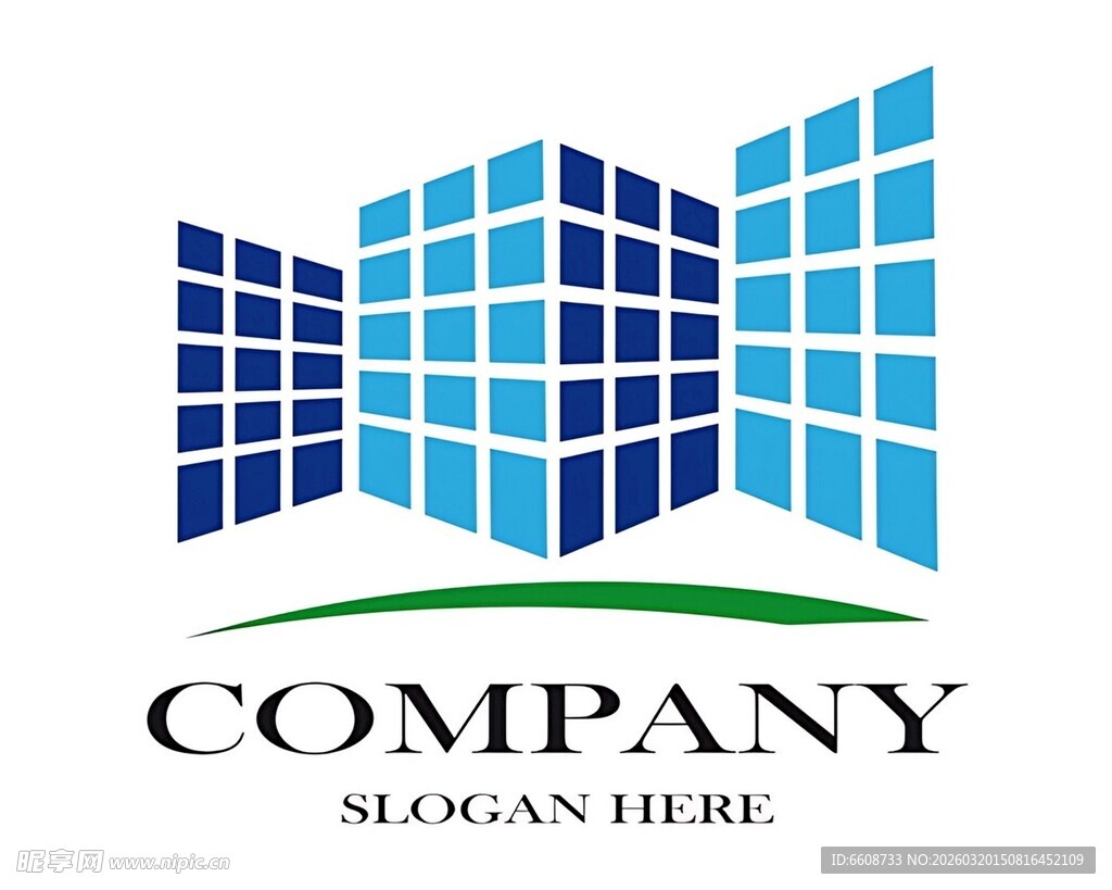 现代建筑风格公司标志
