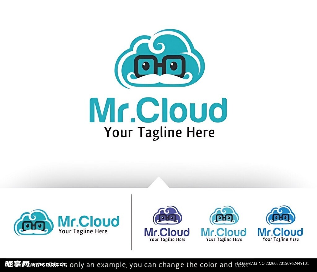 云先生品牌标识设计