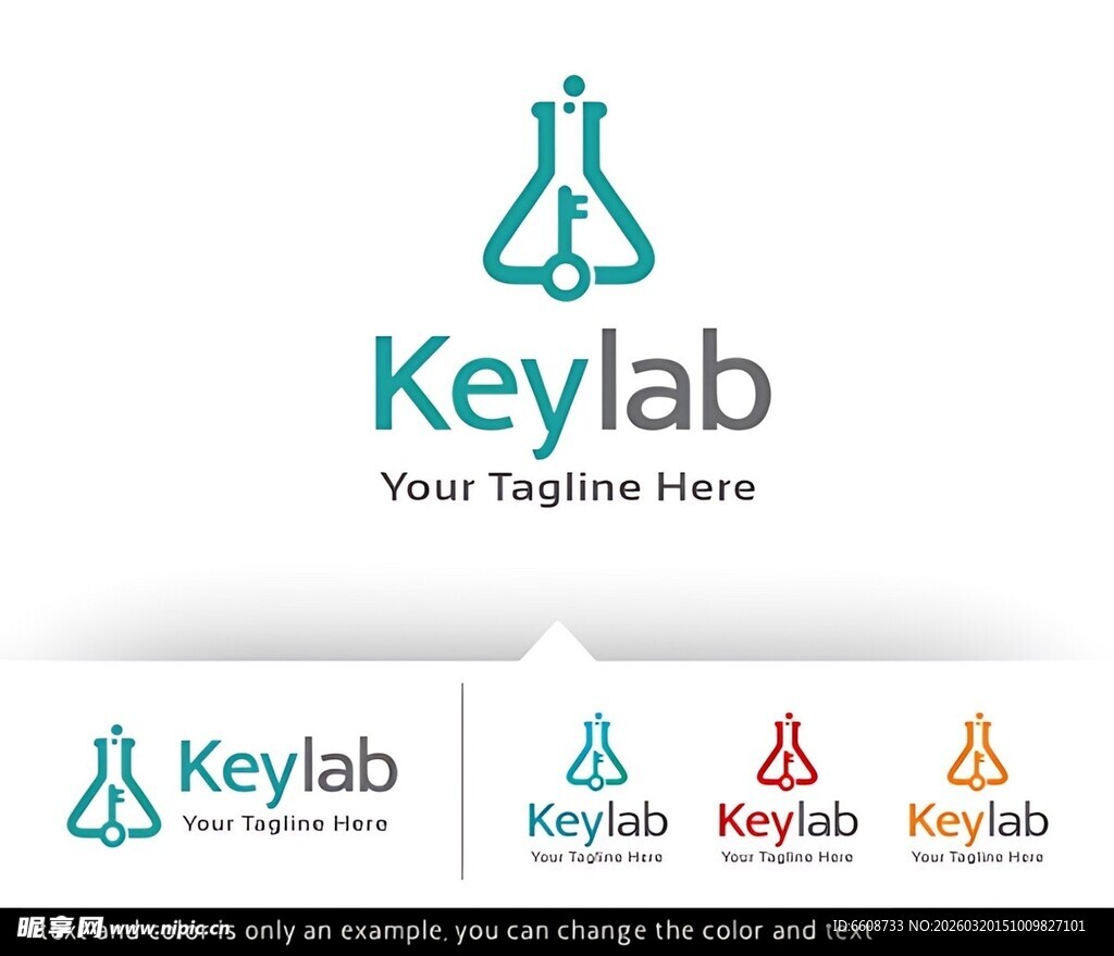 Keylab实验室标志设计