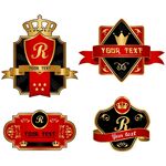 复古风奢华品牌标识设计