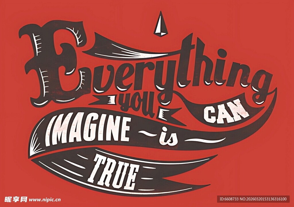 创意英文文字艺术设计