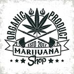 大麻商店有机产品标志