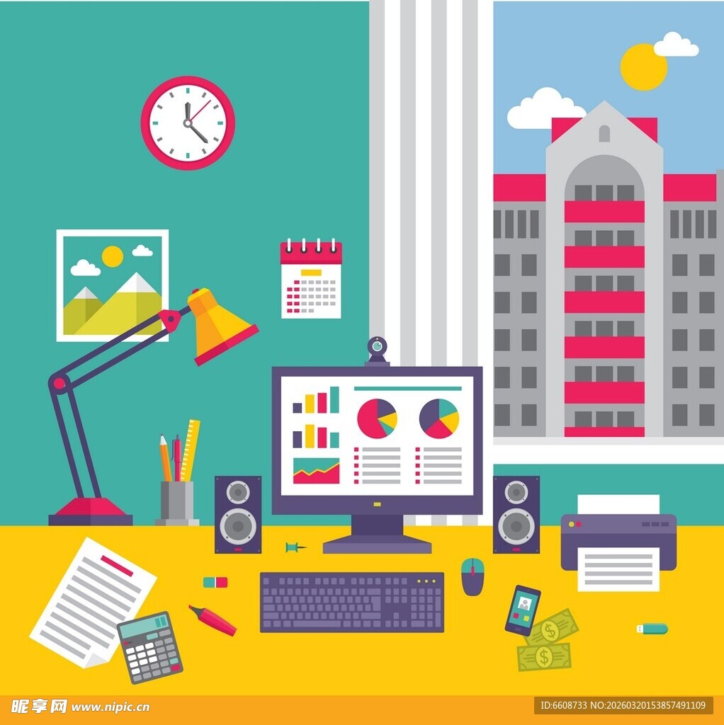 创意办公场景开启高效工作