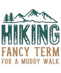 徒步泥泞漫步的别致说法