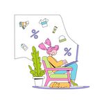 居家办公的时尚达人