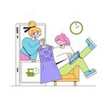 居家温馨时光亲子共阅读