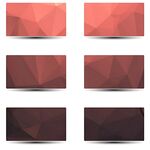 多彩多边形渐变背景图