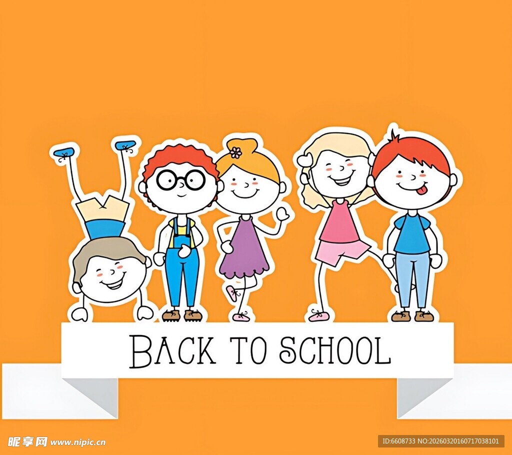 孩子们迎接返校时刻