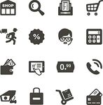 电商购物相关图标集合