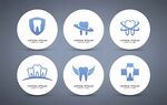 牙科相关图标集合