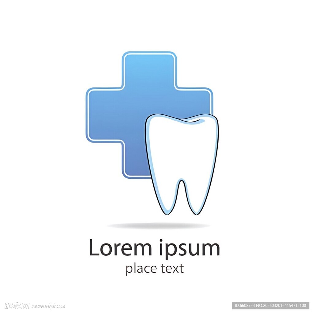 牙科医疗标志设计