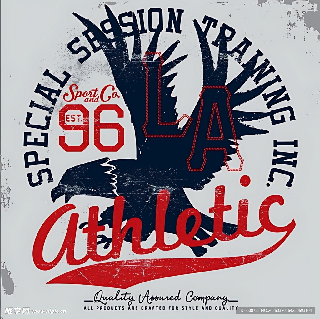 96特别运动印花设计图案