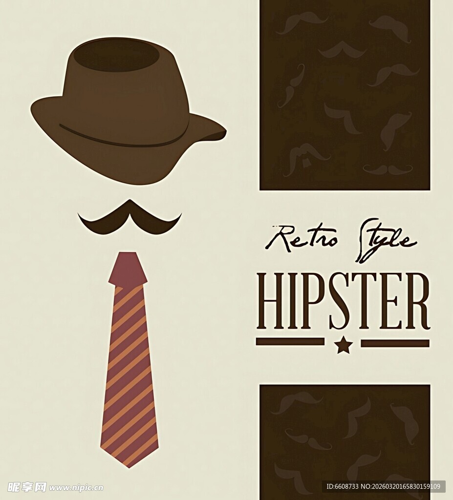 复古潮人配饰组合