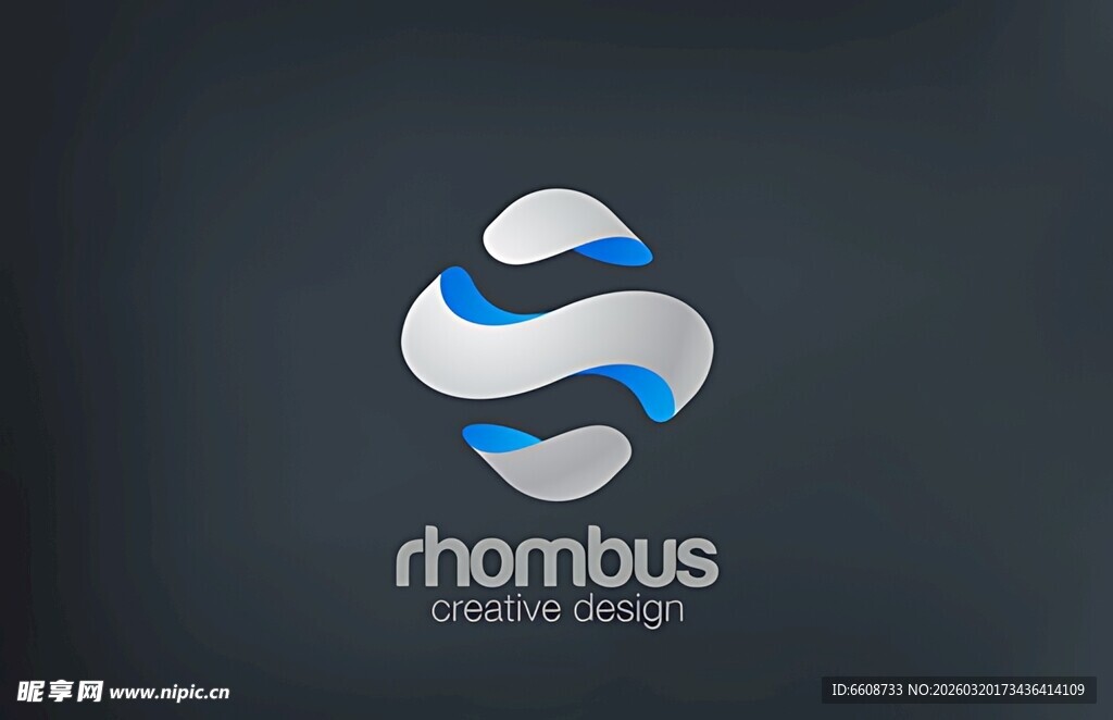 菱形科技公司标志设计