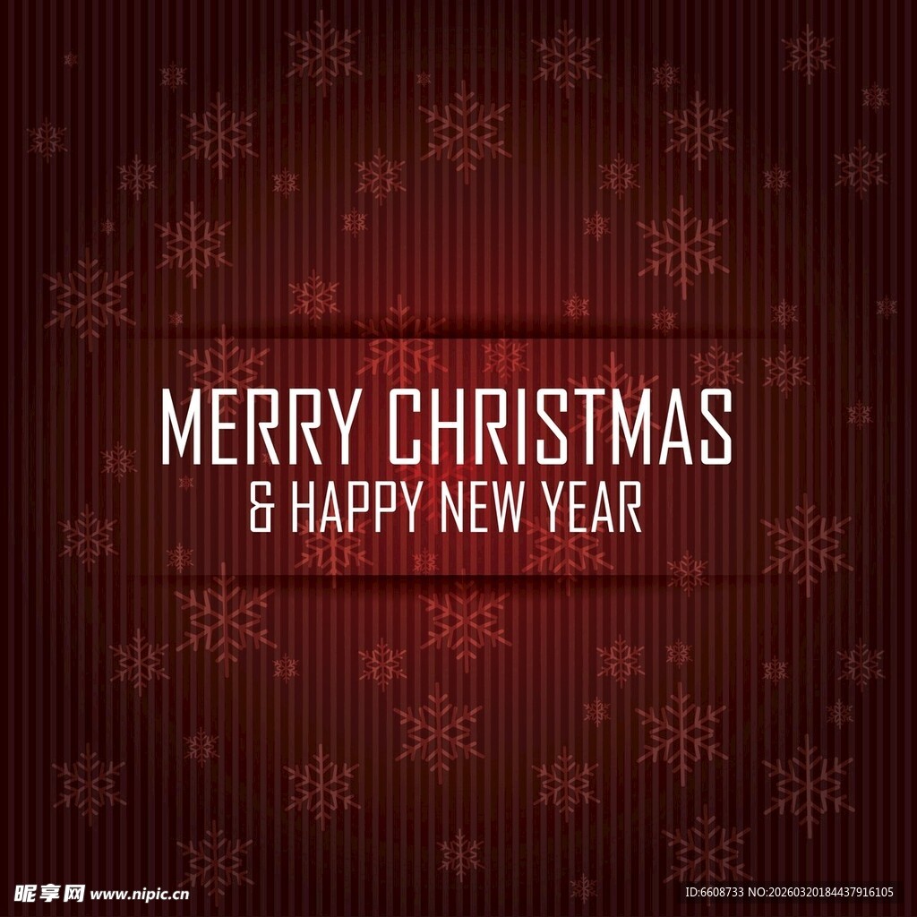 圣诞新年祝福背景图