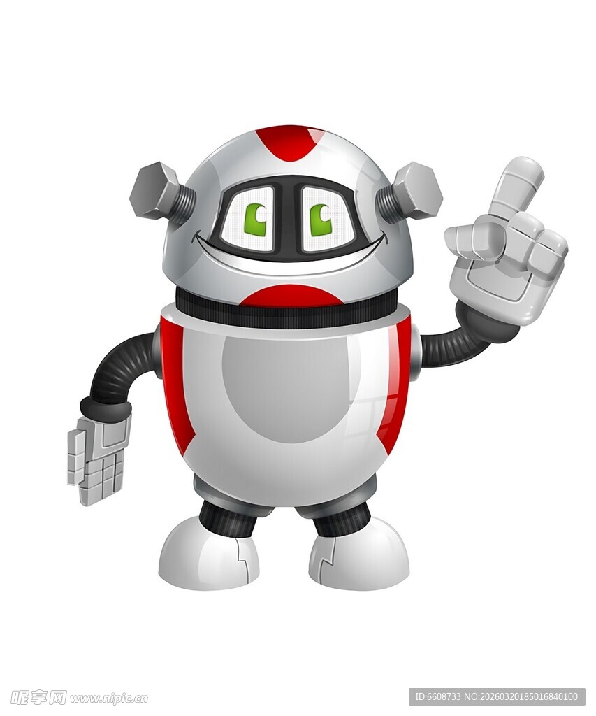 可爱机器人比耶