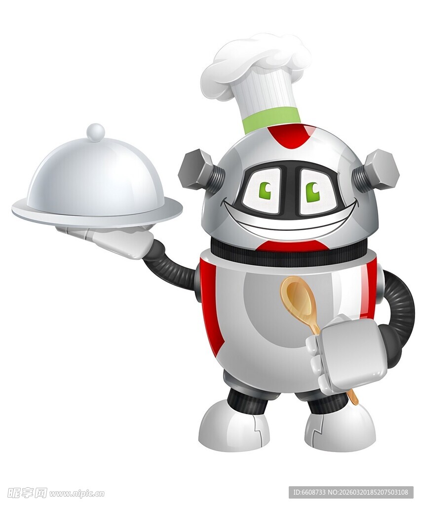 机器人厨师端盘服务