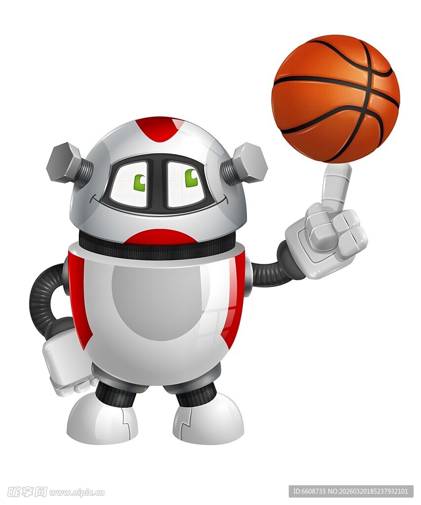 机器人玩篮球