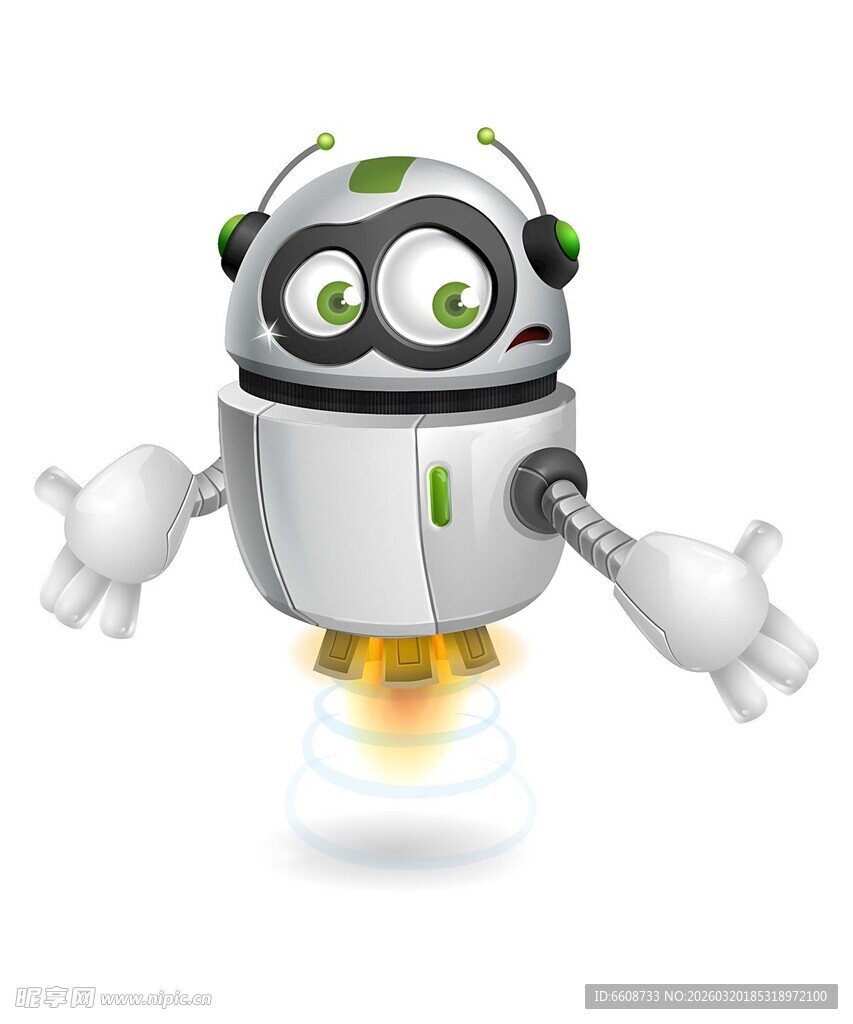 悬浮小机器人科技感十足