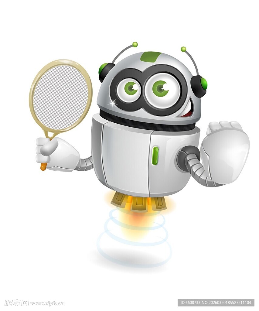 智能小机器人手持放大镜