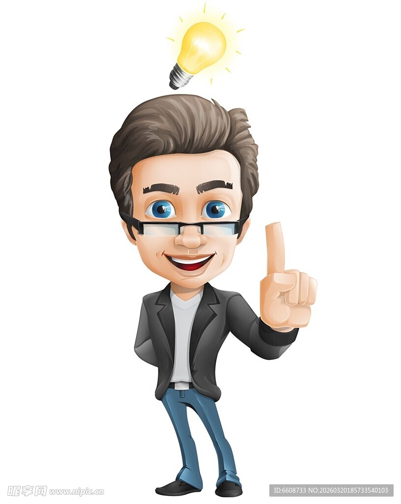 创意男士灵感乍现