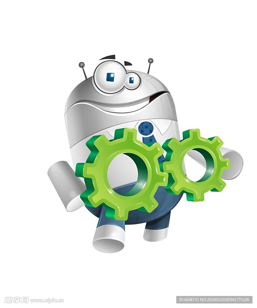 机器人手持齿轮