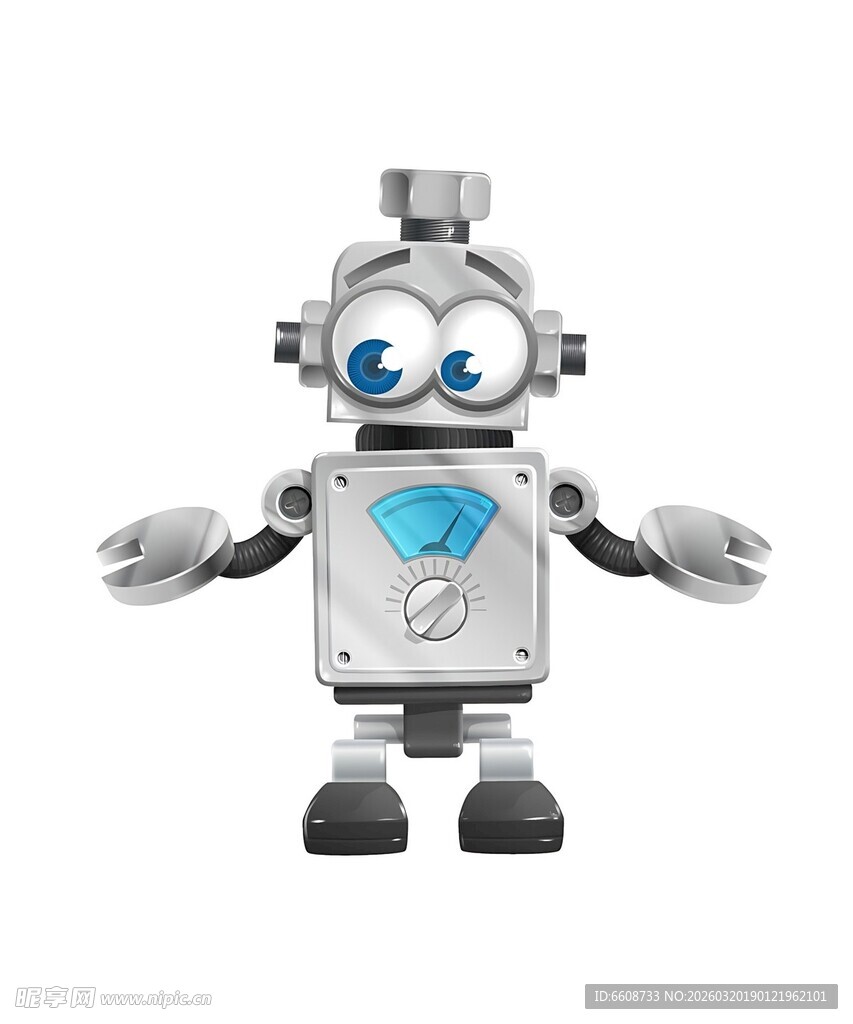 可爱拟人化机器人