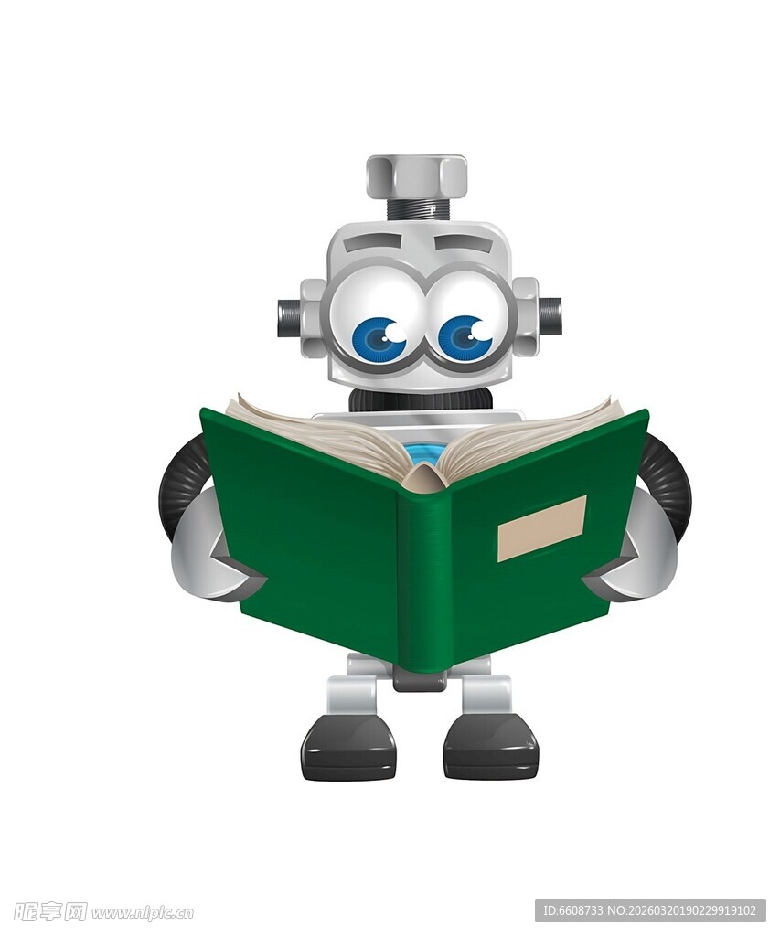 读书的机器人