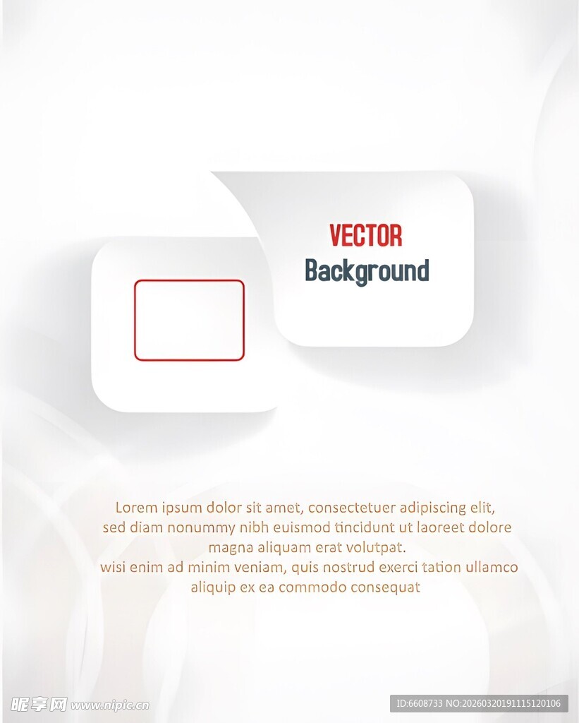 简洁白色名片模板展示