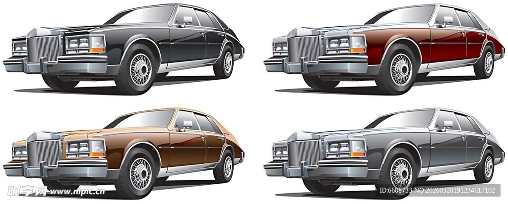 多款时尚轿车展示