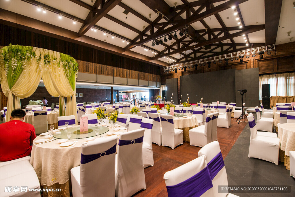 优雅宴会场地布置