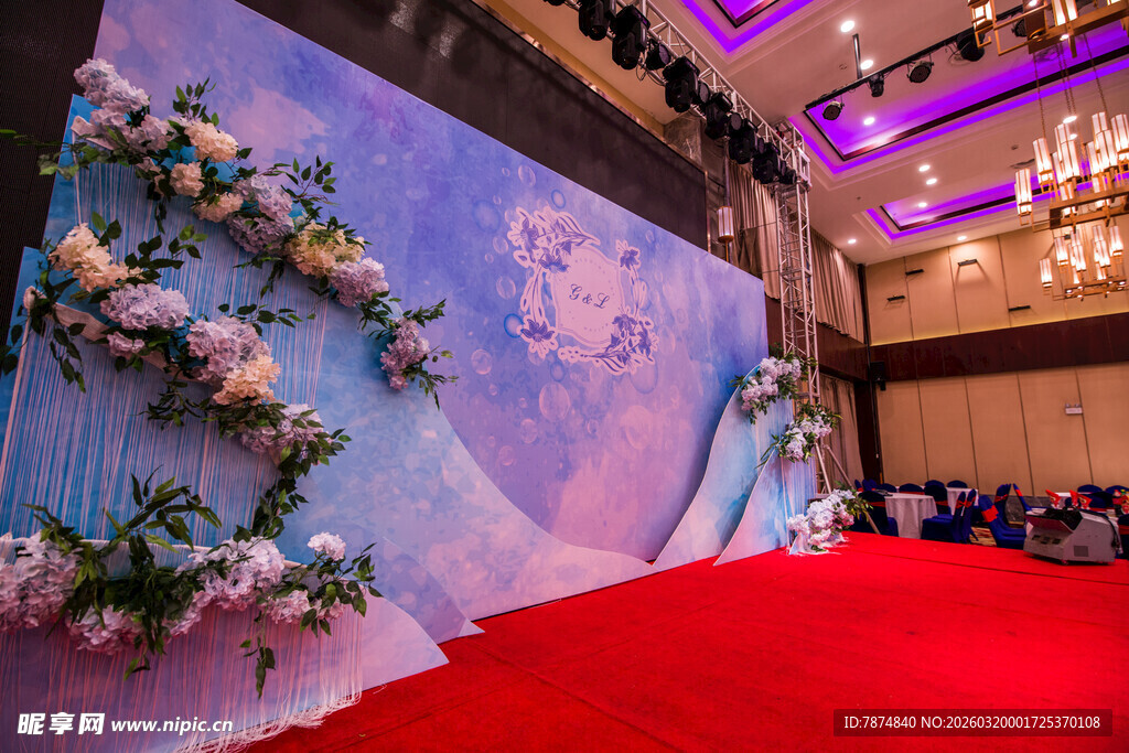 梦幻婚礼现场布置