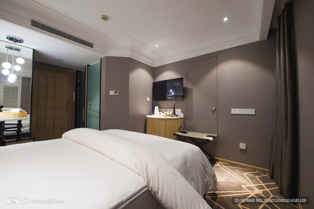 现代简约风格温馨卧室