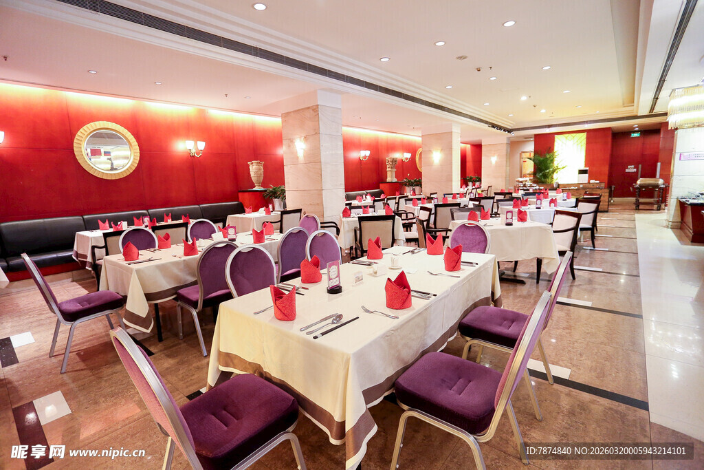 优雅中式餐厅用餐环境展示