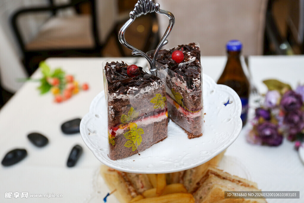 精致多层蛋糕 美味诱人