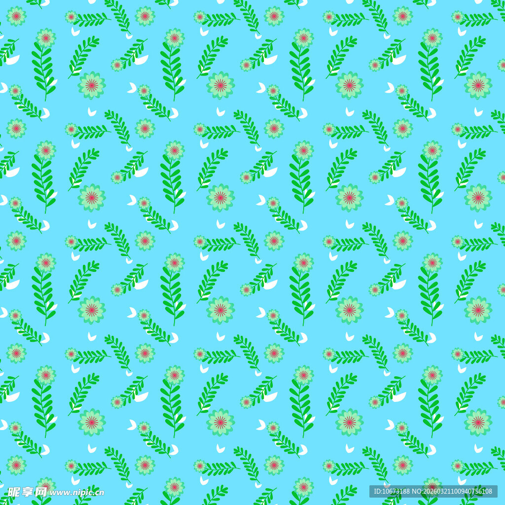 植物图案背景