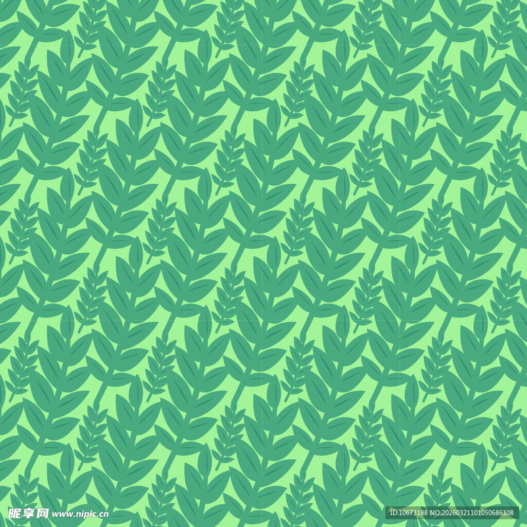 叶子图案背景