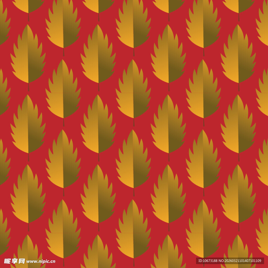 叶子图案背景