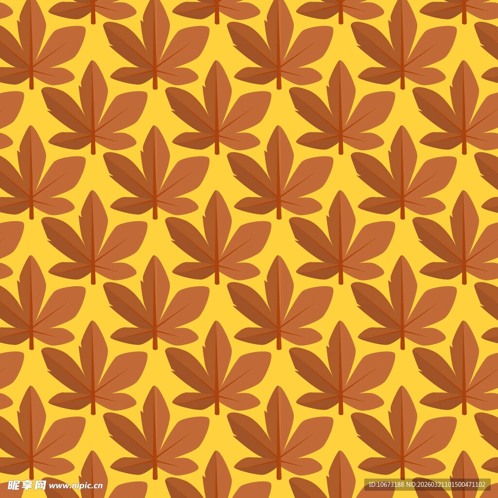枫叶图案背景