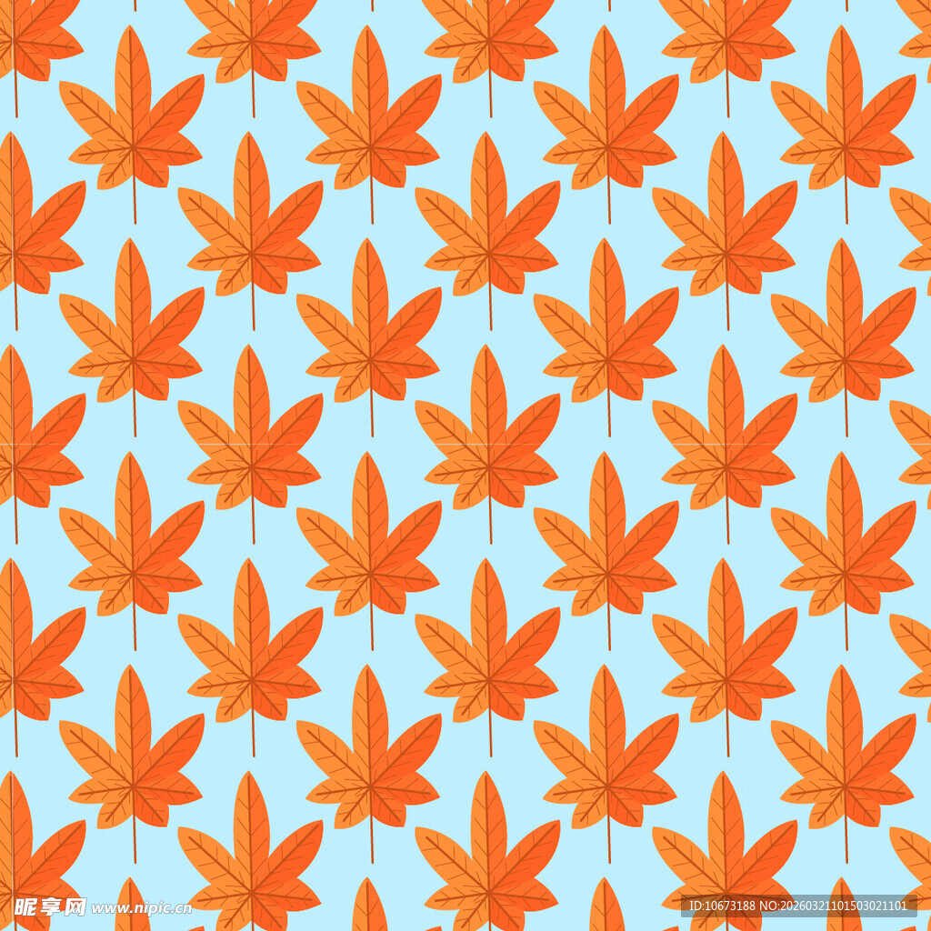 枫叶图案背景