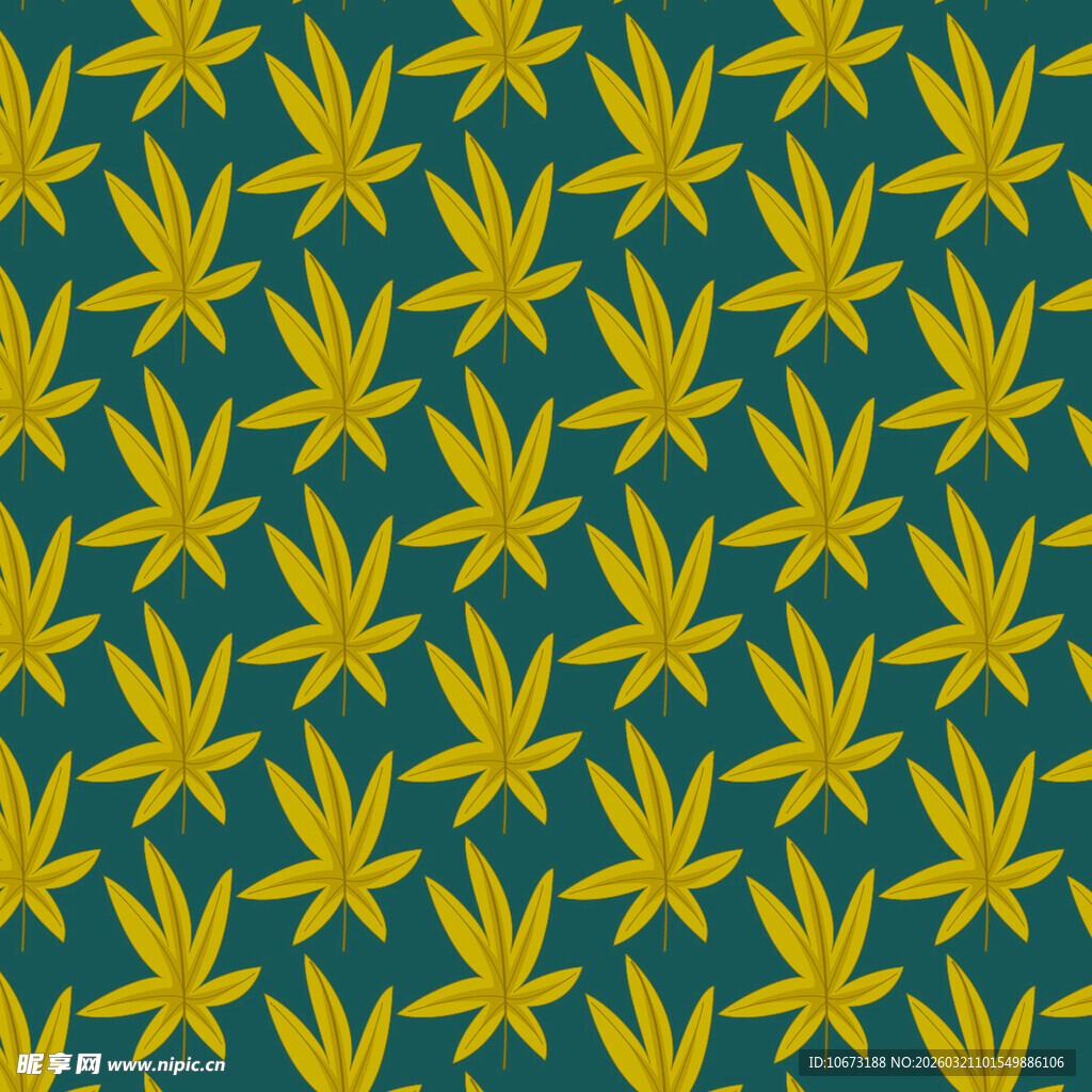 叶子图案背景