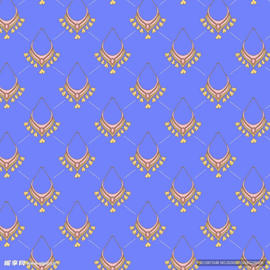 项链饰品图案背景