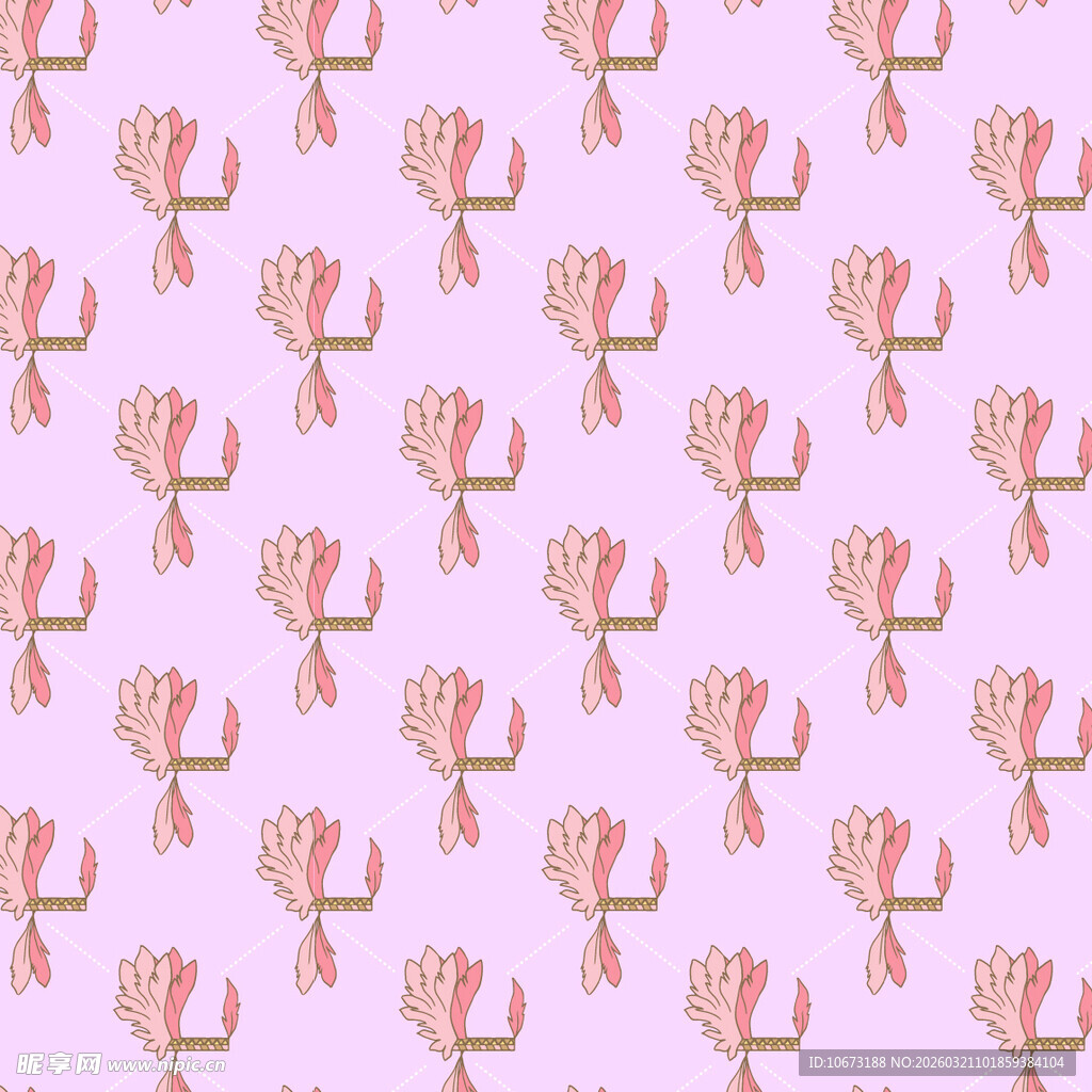 羽毛饰品图案背景