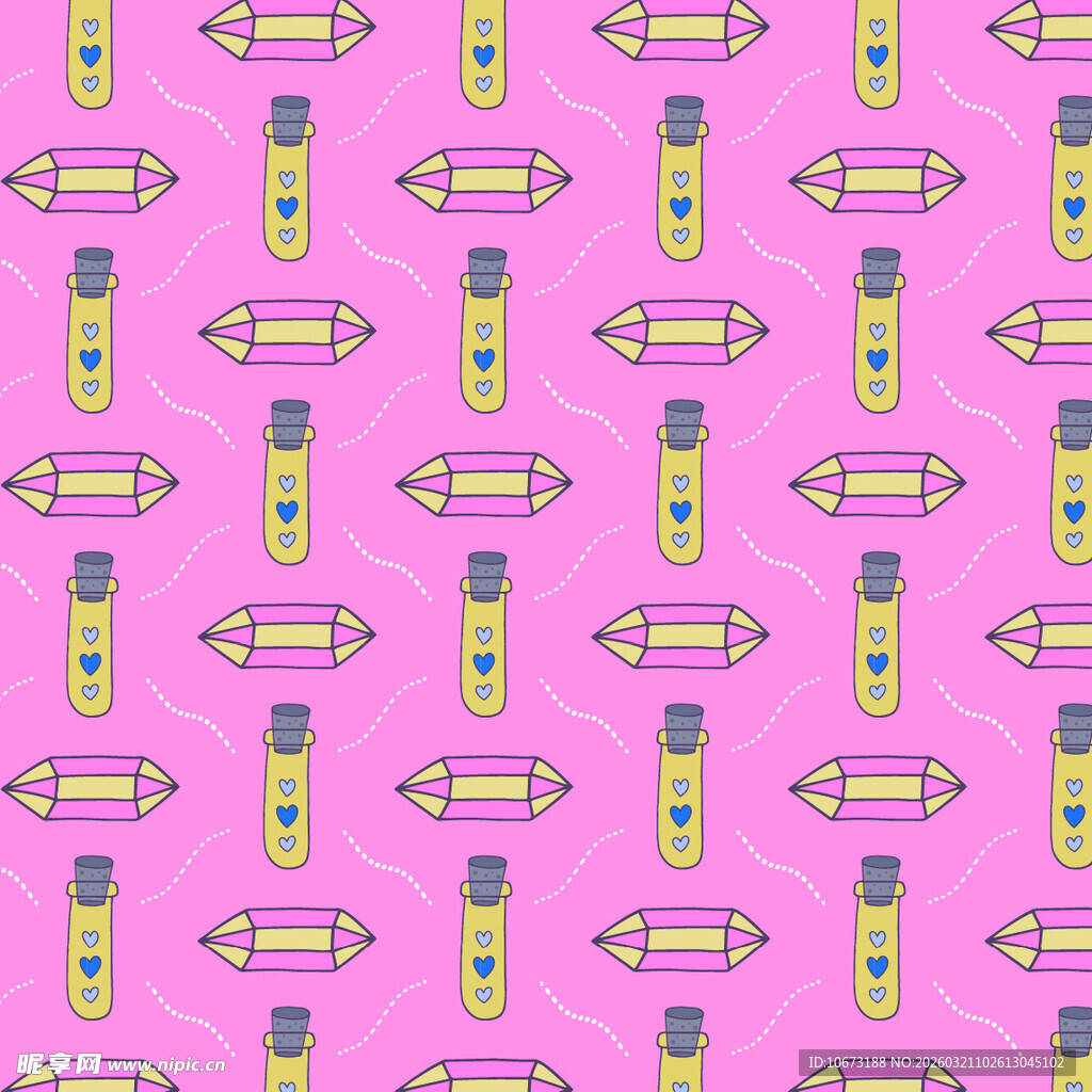 波西米亚元素图案背景