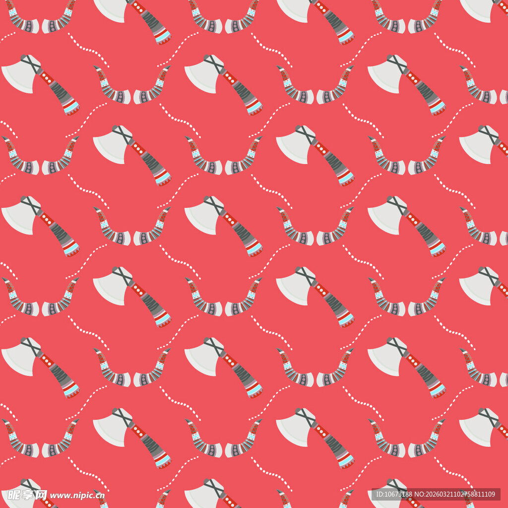 波西米亚元素图案背景