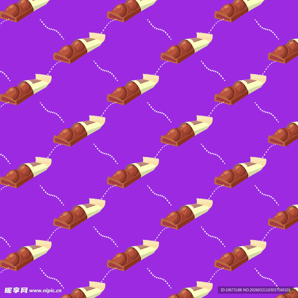 巧克力图案背景