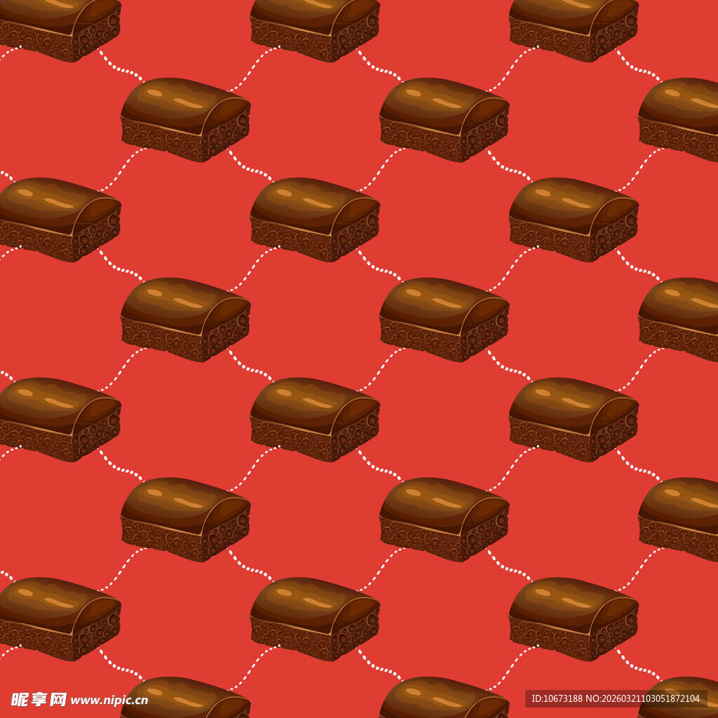巧克力图案背景