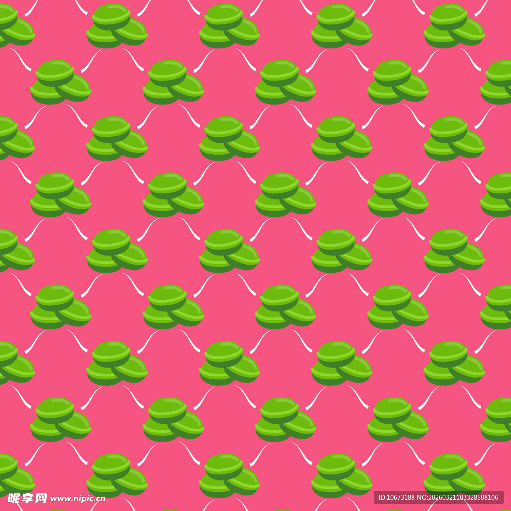 抹茶蛋糕图案背景